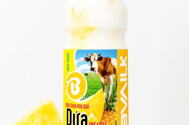 Sữa chua hoa quả dứa