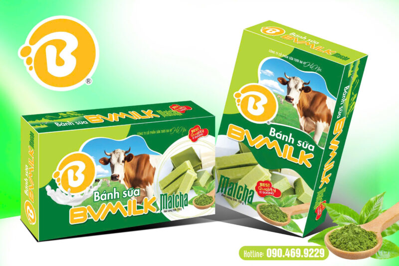 Bánh sữa matcha