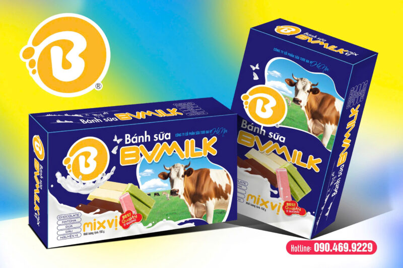 Bánh sữa mix vị