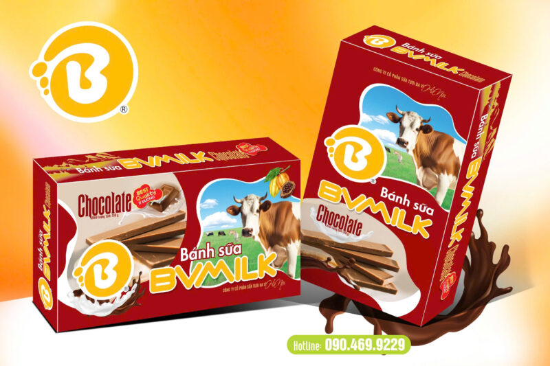 Bánh sữa sôcôla 150g