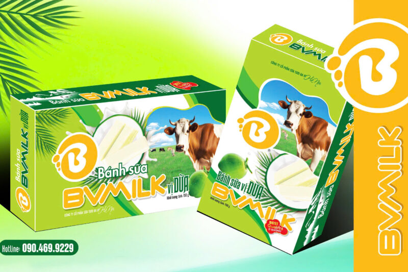 Bánh sữa vị dừa 150g