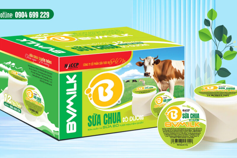 Sữa chua có đường BVMILK
